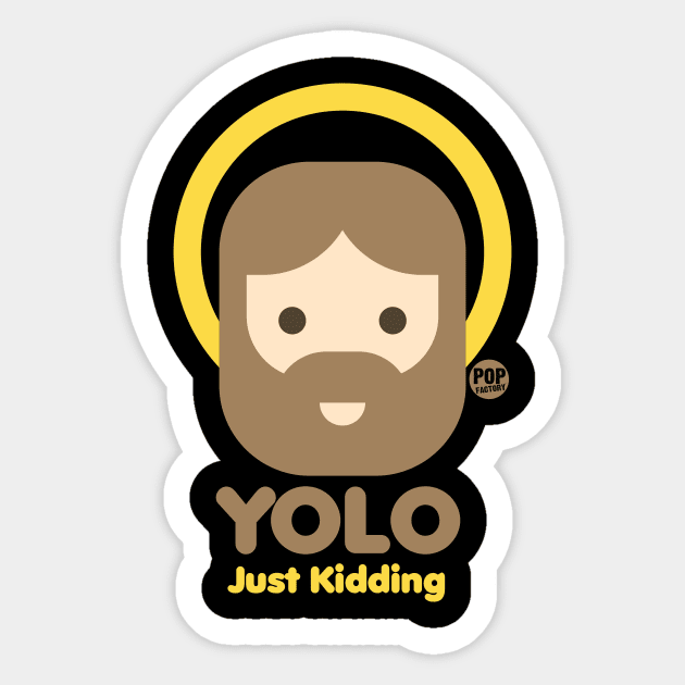 JESUS Sticker by toddgoldmanart